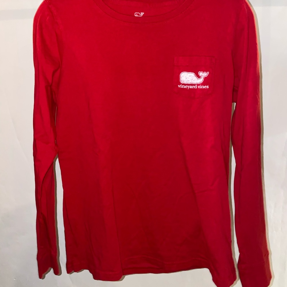 Vineyard Vines- Red Long Sleeve